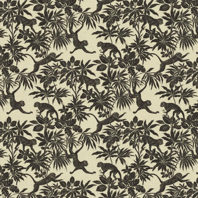 Kasmir Capuchin Noir Fabric