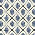Kasmir Collage Blue Fabric
