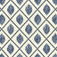 Kasmir Collage Blue Fabric
