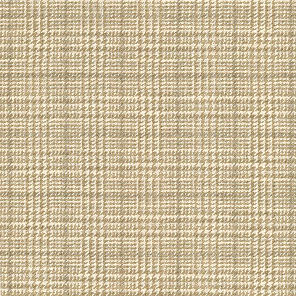 Kasmir Dashing Plaid Cream Fabric