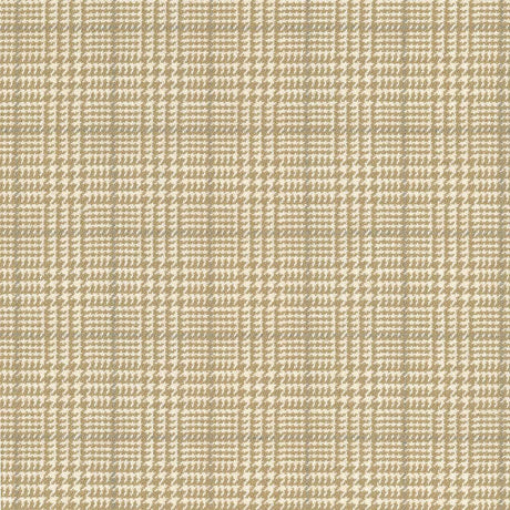 Kasmir Dashing Plaid Cream Fabric