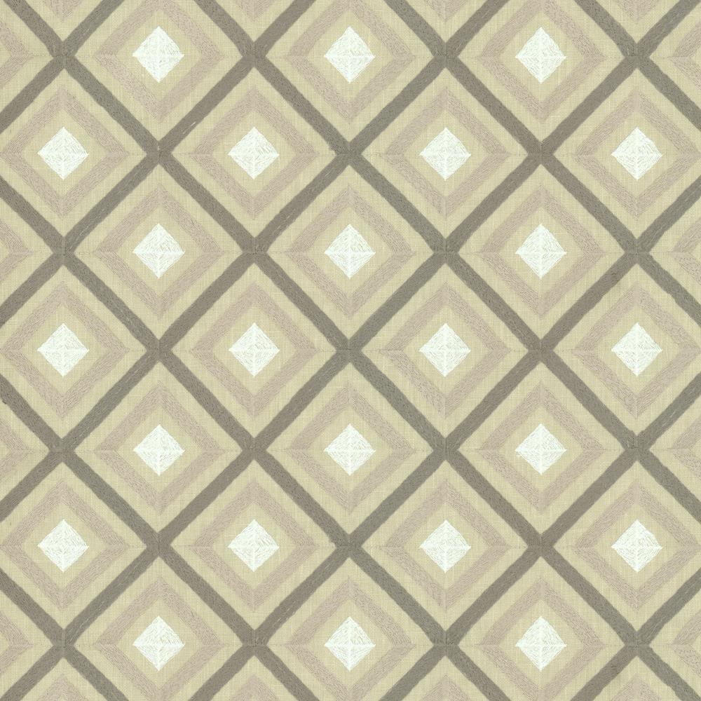 Kasmir Diamond Lattice Iron Fabric