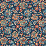 Kasmir Orchard Street Navy Fabric