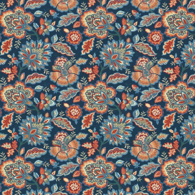 Kasmir Orchard Street Navy Fabric