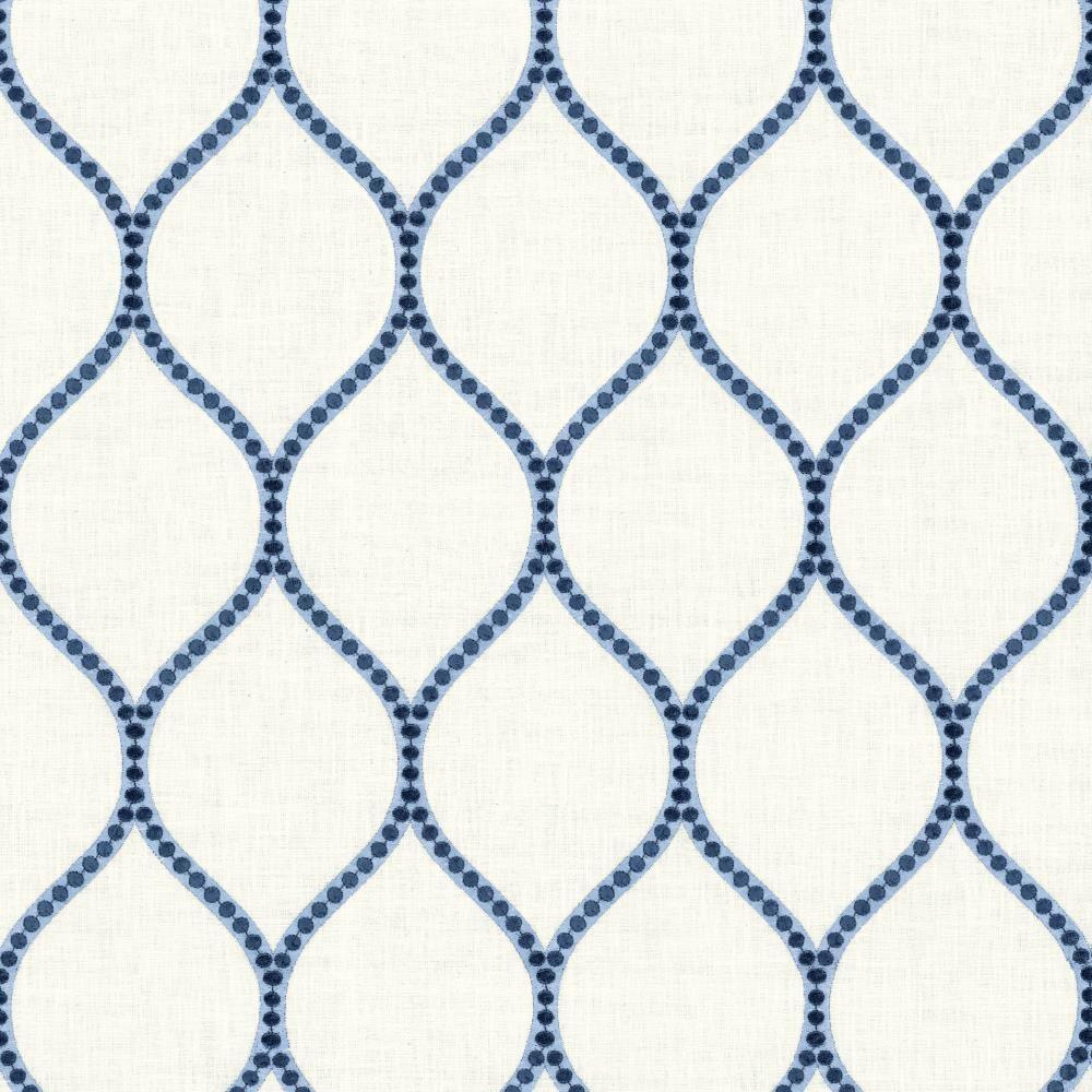 Kasmir Overlay Navy Fabric