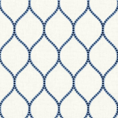 Kasmir Overlay Navy Fabric