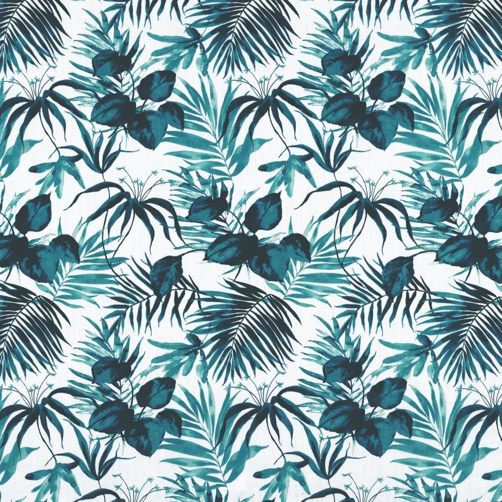 Kasmir Paradise Point Teal Fabric