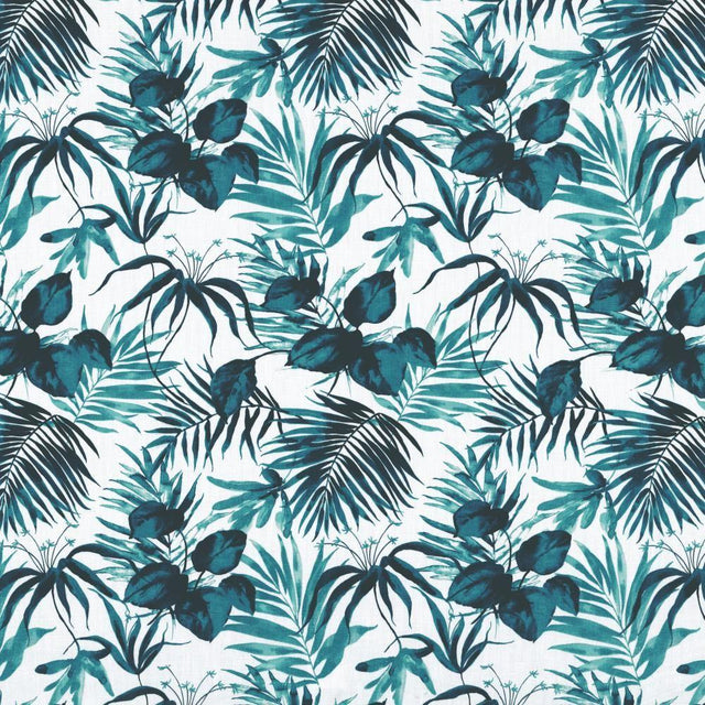 Kasmir Paradise Point Teal Fabric