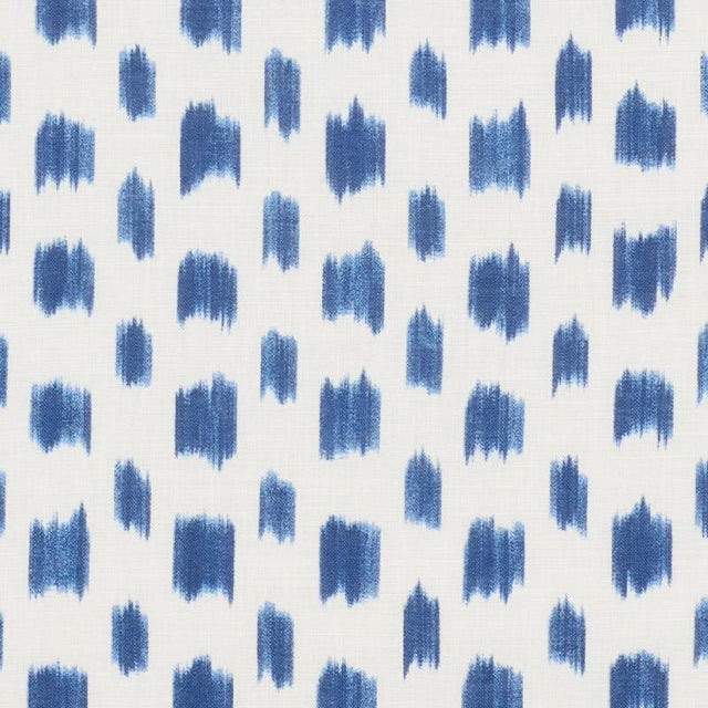 Schumacher Izmir Ikat Blue Fabric