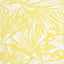 Schumacher Sunlit Palm Yellow Wallpaper