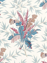 Scalamandre Bahar Peacock Rose Fabric