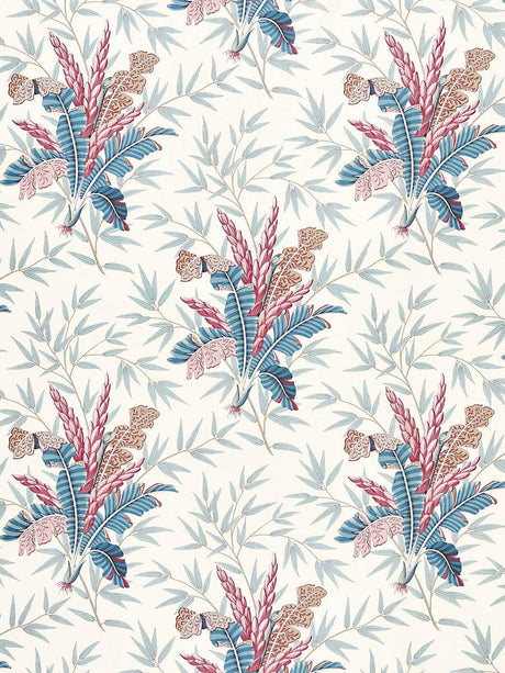 Scalamandre Bahar Peacock Rose Fabric