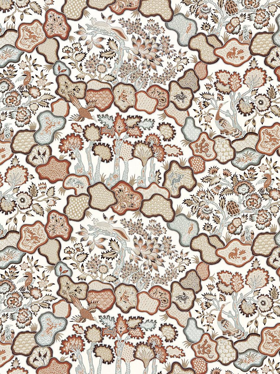 Scalamandre Ziba Cognac Fabric