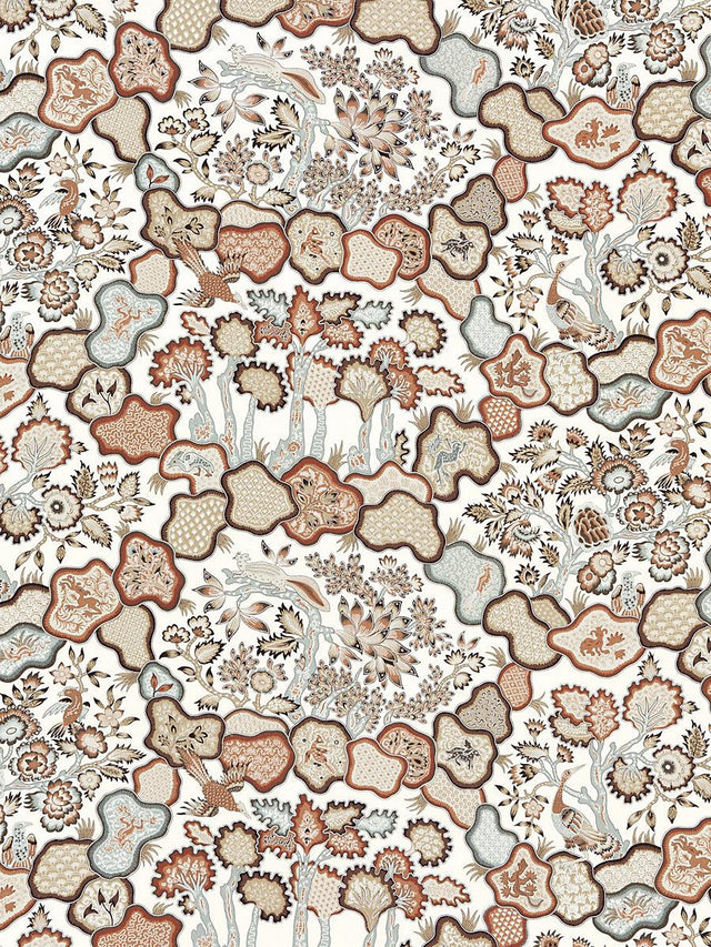 Scalamandre Ziba Cognac Fabric