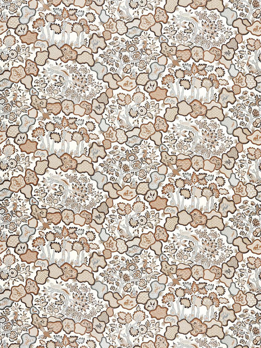 Scalamandre Ziba Cognac Fabric