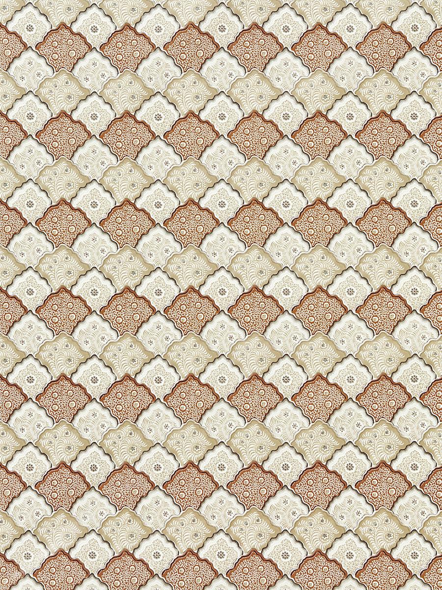 Scalamandre Akira Cognac Fabric