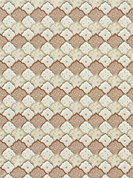 Scalamandre Akira Cognac Fabric