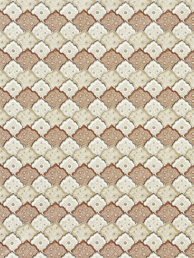 Scalamandre Akira Cognac Fabric