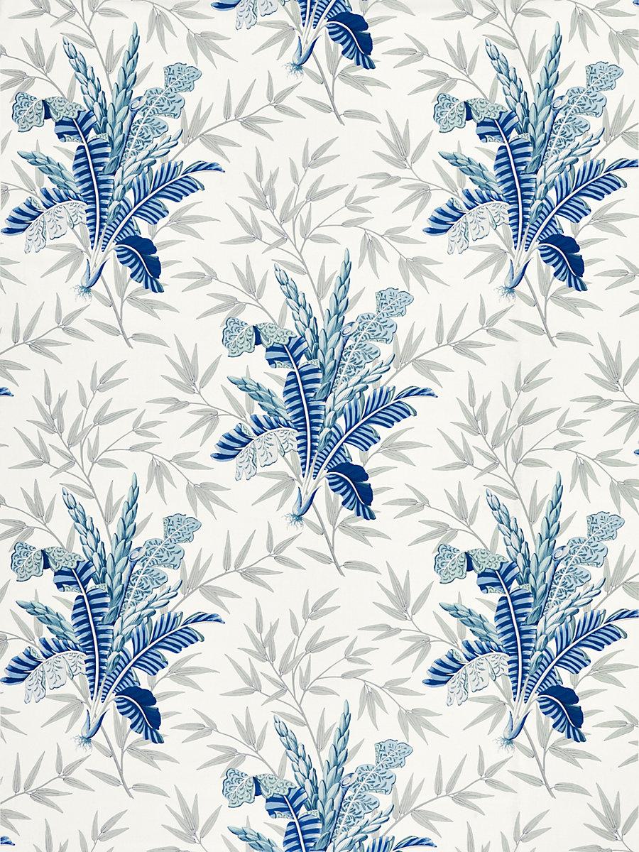 Scalamandre Bahar Porcelain Blue Fabric