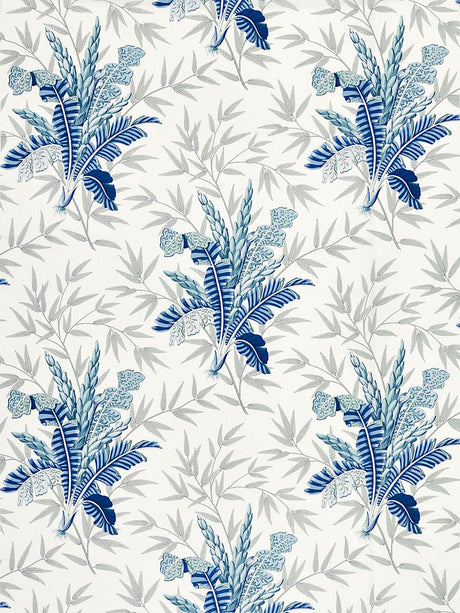 Scalamandre Bahar Porcelain Blue Fabric