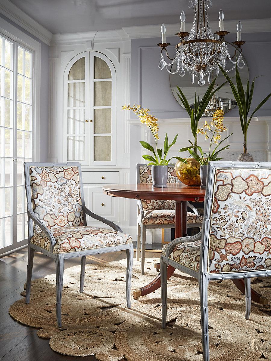 Scalamandre Ziba Porcelain Blue Fabric