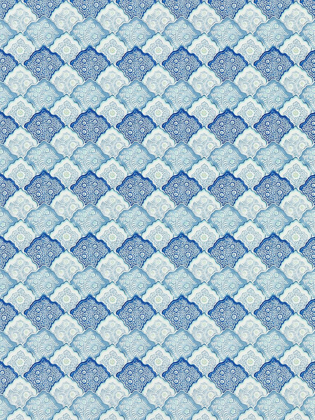 Scalamandre Akira Porcelain Blue Fabric