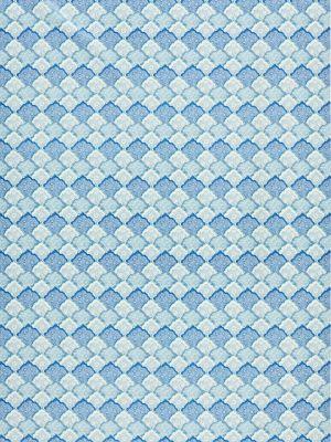 Old World Weavers Akira Porcelain Blue Drapery Fabric