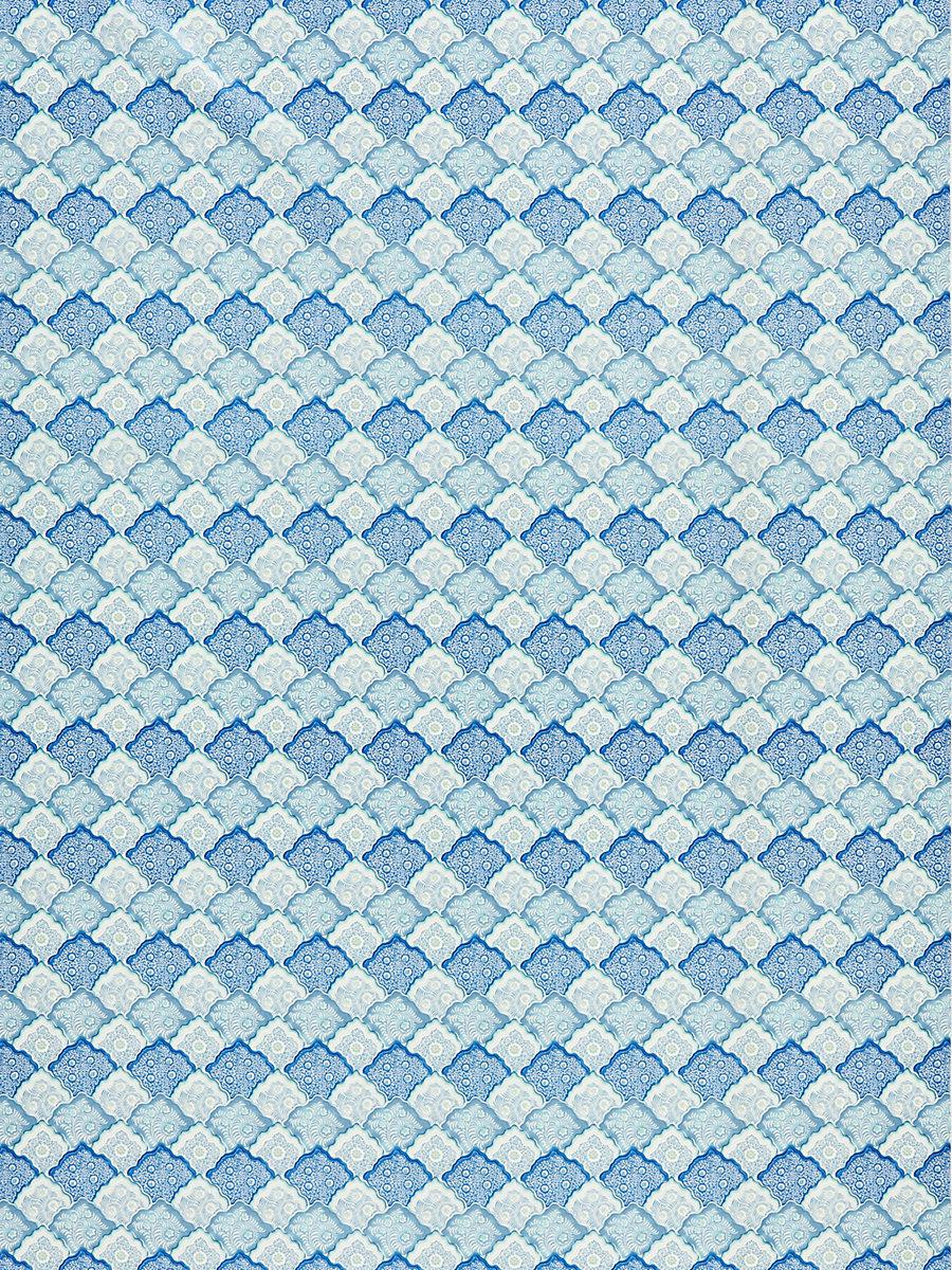 Scalamandre Akira Porcelain Blue Fabric