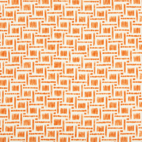 Brunschwig & Fils MIRA PRINT ORANGE Fabric