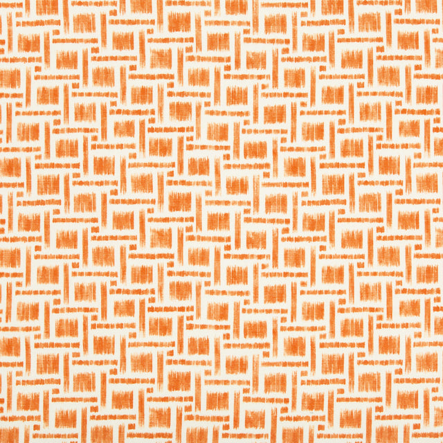 Brunschwig & Fils MIRA PRINT ORANGE Fabric