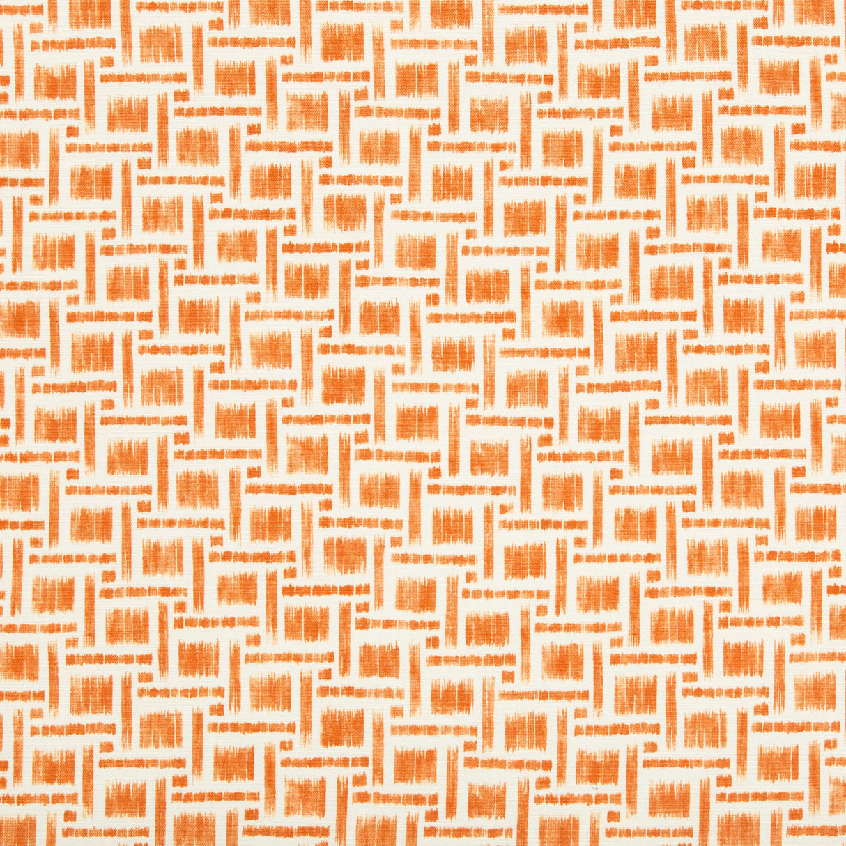 Brunschwig & Fils MIRA PRINT ORANGE Fabric