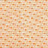 Brunschwig & Fils MIRA PRINT ORANGE Fabric