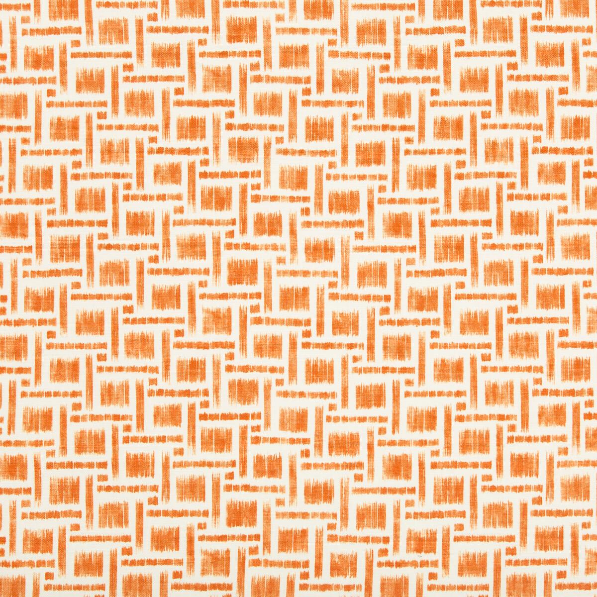 Brunschwig & Fils MIRA PRINT ORANGE Fabric