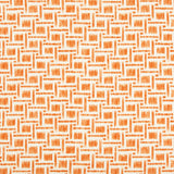 Brunschwig & Fils MIRA PRINT ORANGE Fabric