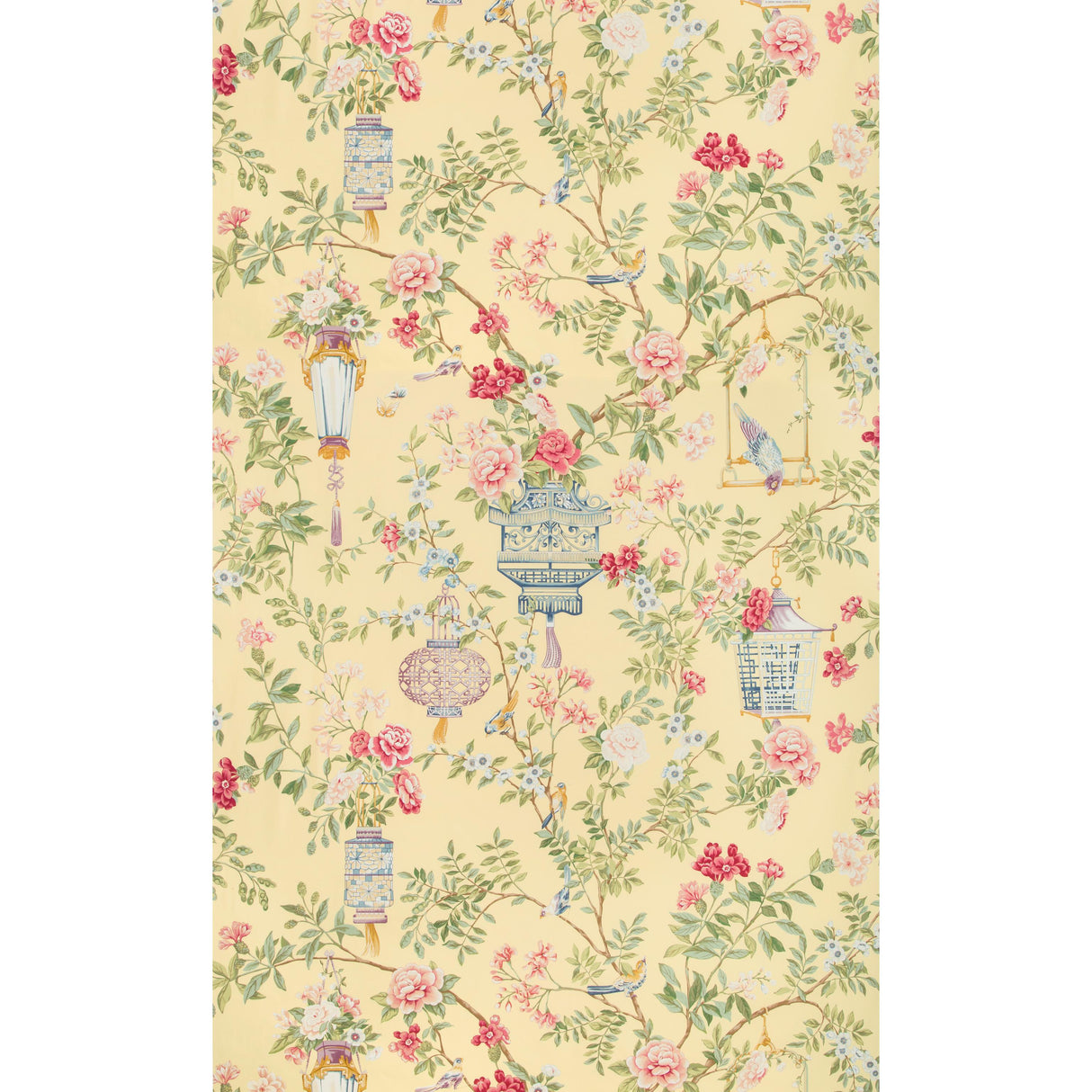 Brunschwig & Fils JARDIN FLEURI PRINT SUN Fabric