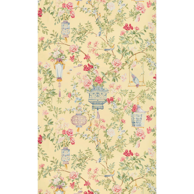 Brunschwig & Fils JARDIN FLEURI PRINT SUN Fabric