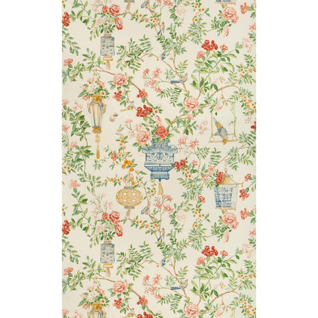 Brunschwig & Fils JARDIN FLEURI PRINT IVORY Fabric