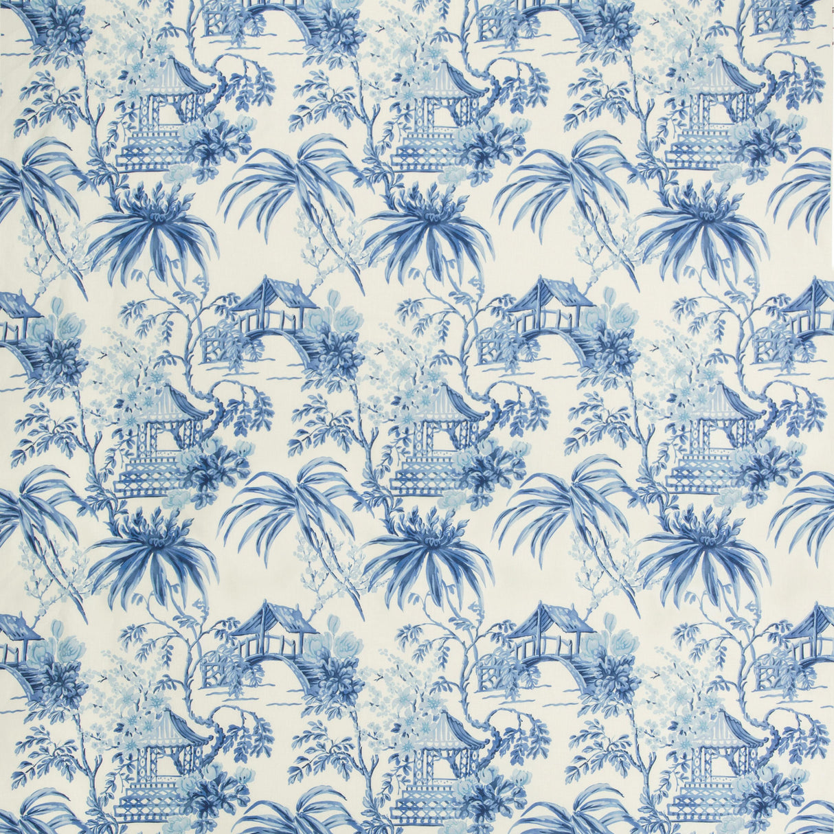 Brunschwig & Fils TONGLI PRINT PORCELAIN Fabric