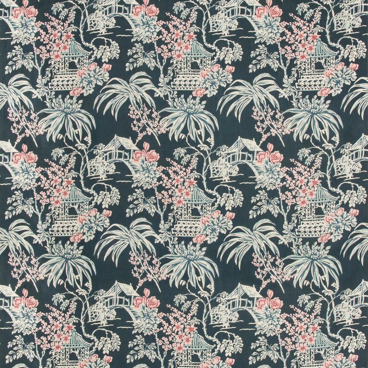 Brunschwig & Fils TONGLI PRINT MIDNIGHT Fabric