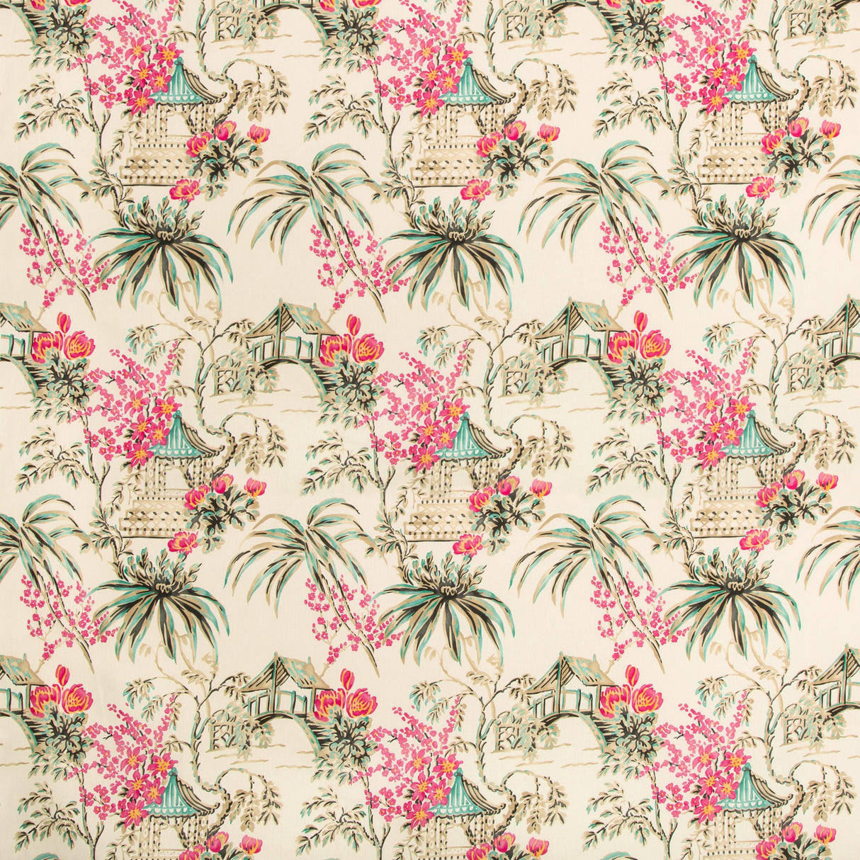 Brunschwig & Fils TONGLI PRINT PEONY Fabric