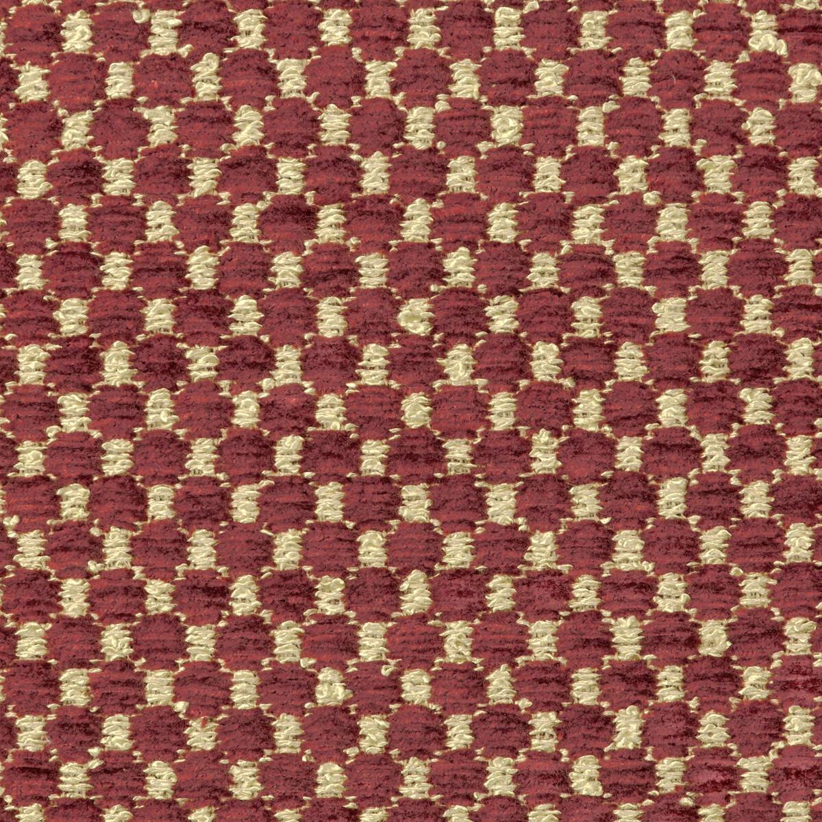 Brunschwig & Fils ECRINS TEXTURE RUBY Fabric