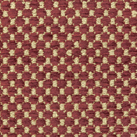 Brunschwig & Fils ECRINS TEXTURE RUBY Fabric
