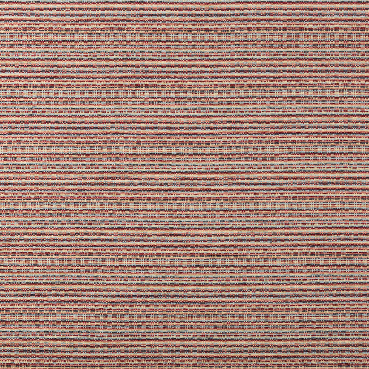 Brunschwig & Fils ORELLE TEXTURE RED/BLUE Upholstery Fabric