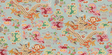 Brunschwig & Fils MING DRAGON AQUA Wallpaper