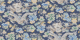 Brunschwig & Fils MING DRAGON LAPIS Wallpaper