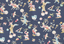 Brunschwig & Fils CIRQUE CHINOIS NAVY Wallpaper