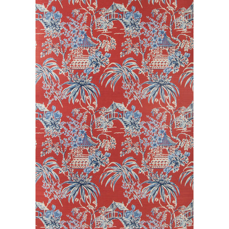 Brunschwig & Fils TONGLI RED Wallpaper