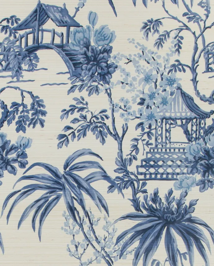 Brunschwig & Fils TONGLI PORCELAIN Wallpaper