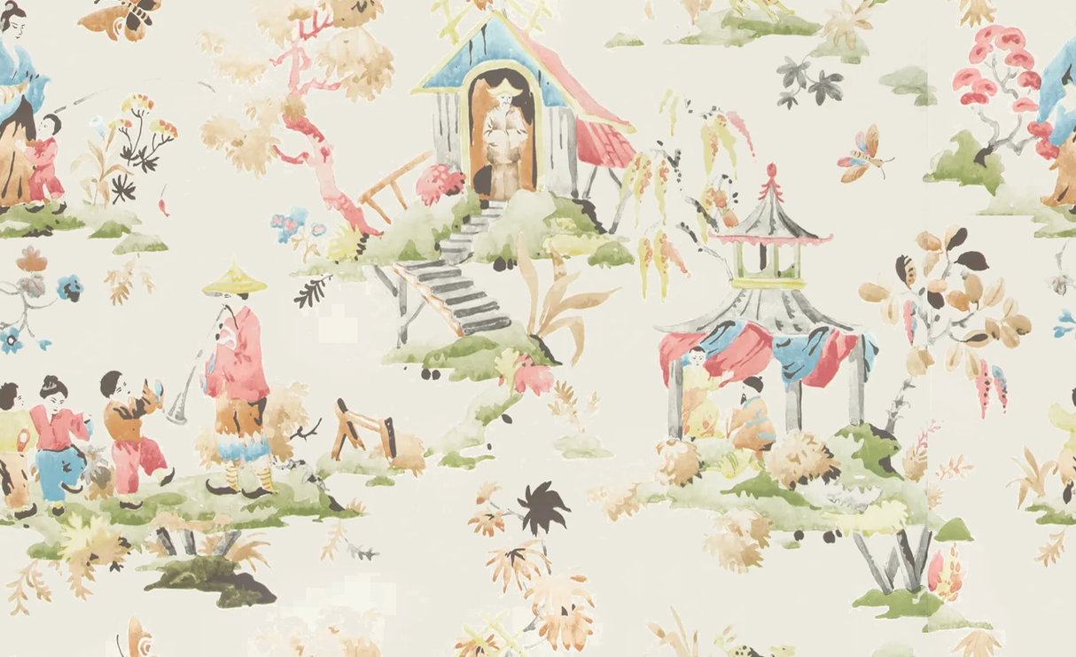 Brunschwig & Fils LUANG MEADOW Wallpaper
