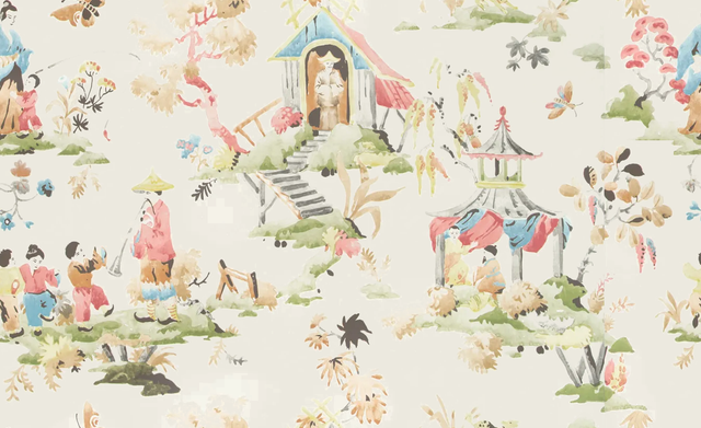 Brunschwig & Fils LUANG MEADOW Wallpaper